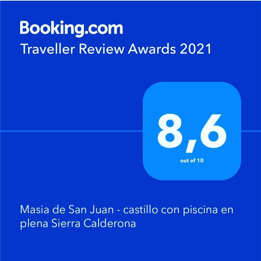 Masia De San Juan - Castillo Con Piscina En Plena Sierra Calderona Сегорбе Екстер'єр фото